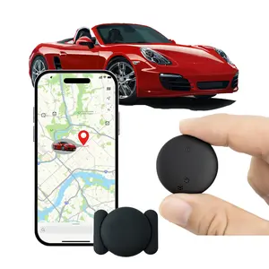 Smart Finder Compatible with Apple Find My ( iOS Only ), Bluetooth Tracker Device with Magnetic Accessory & Keychain Container, Car Tracker
