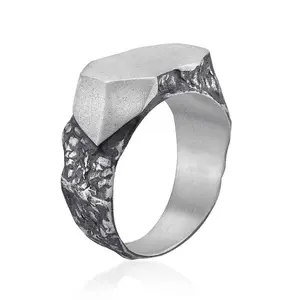 Cosmic Meteorite Signet Ring