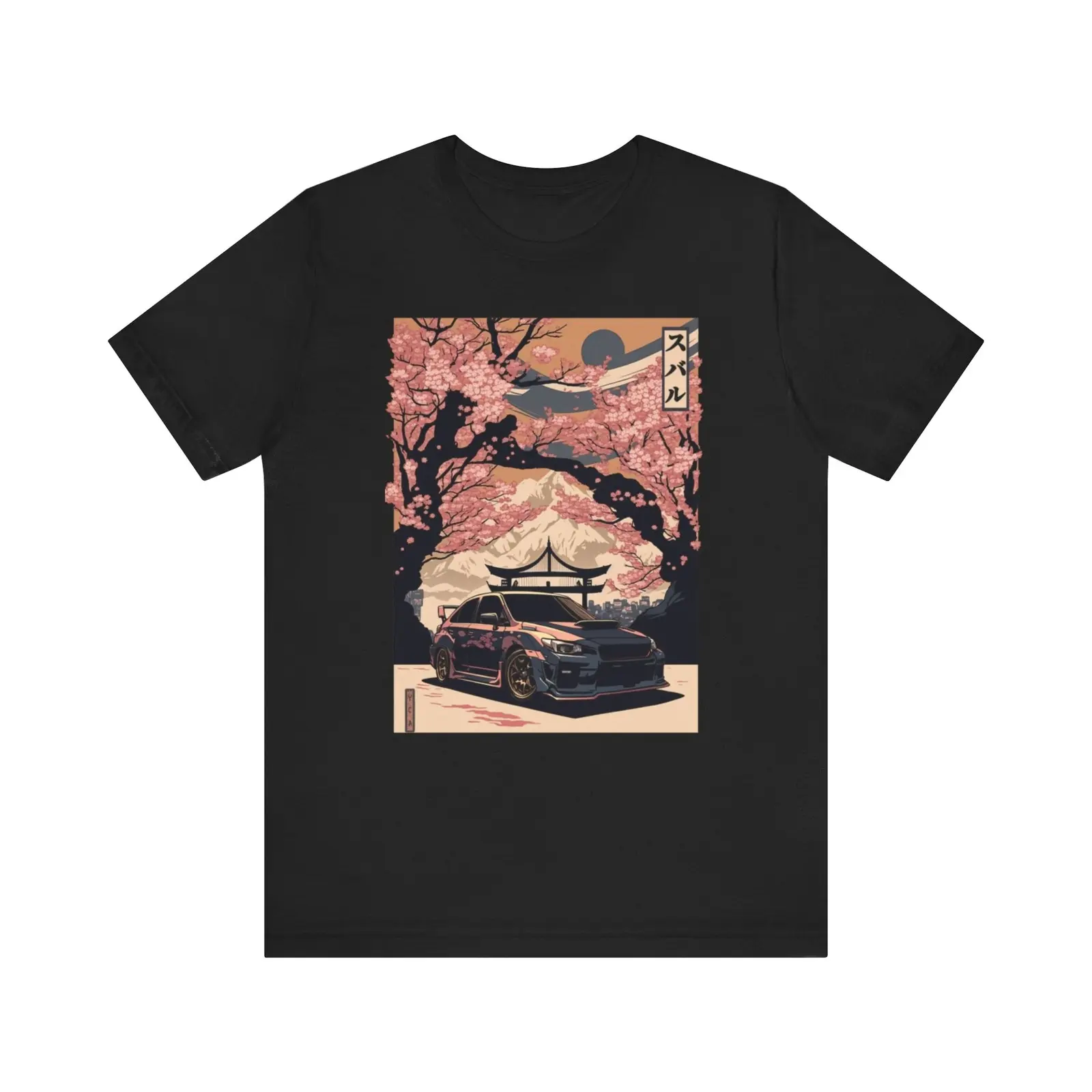 Subaru WRX STI Ukiyo-e Graphic T-Shirt Sweatshirt Hoodie, Classic JDM Car Enthusiast Gift