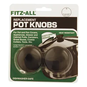 212 MAIN Fitz-All Replacement Pot Knobs - 580-Count Kitchenware Accessory for Cookware Sets