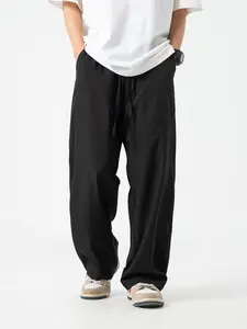 CAONAT Ice Silk Cooling Pants Unisex Lightweight Breathable Stretch Summer Casual Trousers