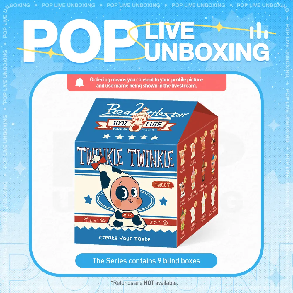 [POP NOW]Twinkle Twinkle Create Your Taste Series Figures-A POP MART