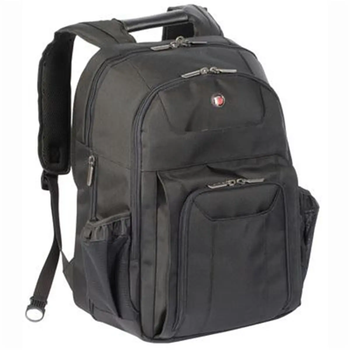Targus Corporate Traveler Ballistic Nylon Backpack with Crash-Proof SafePort Air Cushion System, Fits 15.4-in Laptops, for On-the-Go Business Travel, Backpack Carrier Laptop Bags, Crash-Proof Laptop Bags