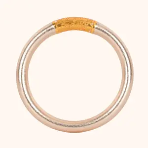 Champagne Tzubbie All Weather Bangle® (AWB®) - Serenity Prayer