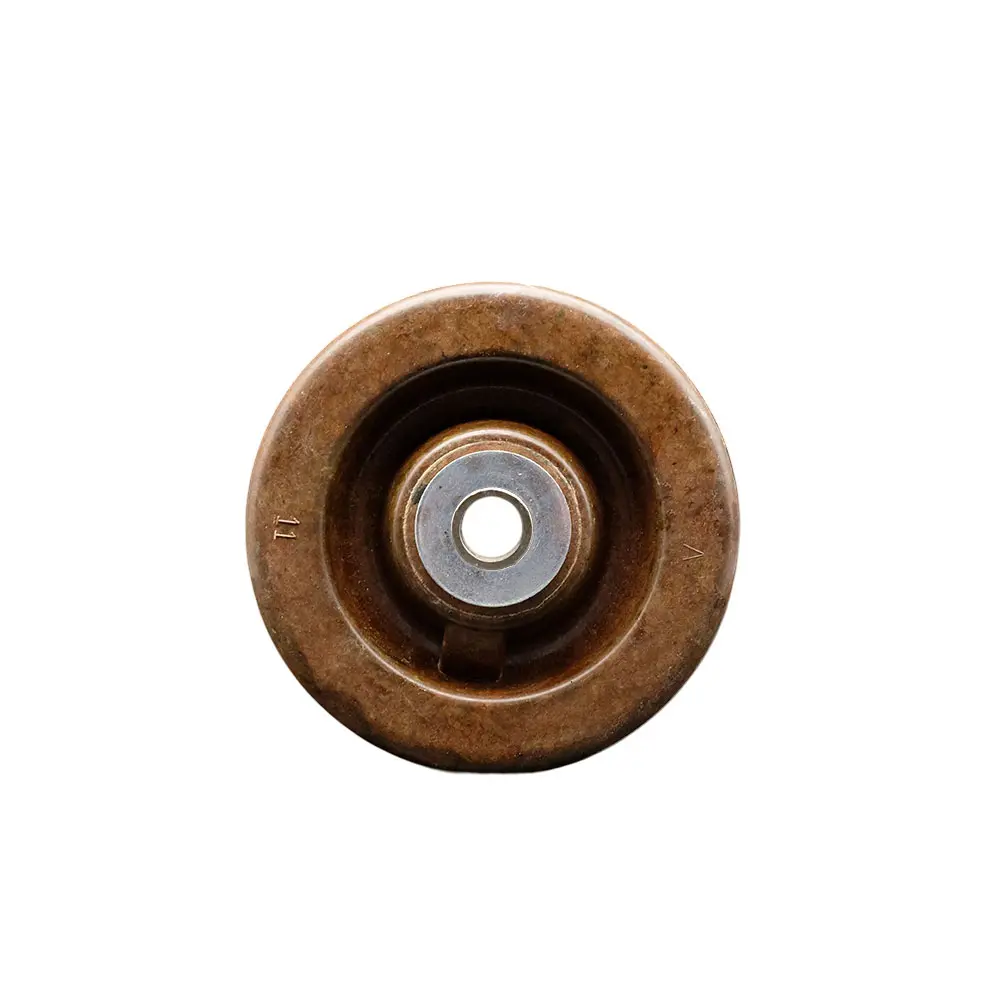Service Caster SCC-PHRHT520 Industrial Baking Castors, 5 x 2 in. High-Temperature Phenolic Resin Wheel with High Resistance to Impact Damage, 0.5 in. Bore Roller Bearings, 1000 lbs Capacity, Floor Protection