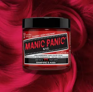 Vampire's Kiss® - Classic High Voltage® Medium Red Semi-Permanent Hair Dye