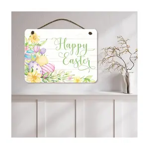 Courtside Market Happy Easter 16x12 Artboard with Twine