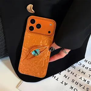 IPhone 13/14/16/17 Pro Max case | Protective Cover | Matte | Devil's Eye | Personality | Wrinkles | Halloween Gift |  for iPhone 11 12 13 14 15 16 17 Pro Max