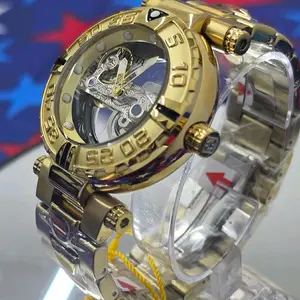 INVICTA SUBAQUA NEBULA AUTOMATIC MEN'S WATCH 47mm GOLD