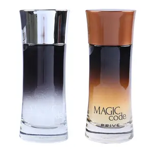 Men's Cologne Bundle - Magic Code and Magic Code Prive Spray Cologne Eau de Toilette for Men 100ml/3.4fl.oz. Each