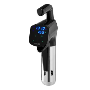 【Summervibes】VEVOR Sous Vide Precision Cooker, 1100W Sous-Vide Cooking Machine, Immersion Circulator with LED Digital Display, Secure Clamp Design, Temperature & Timer Control, Professional Sous Vide Cooker