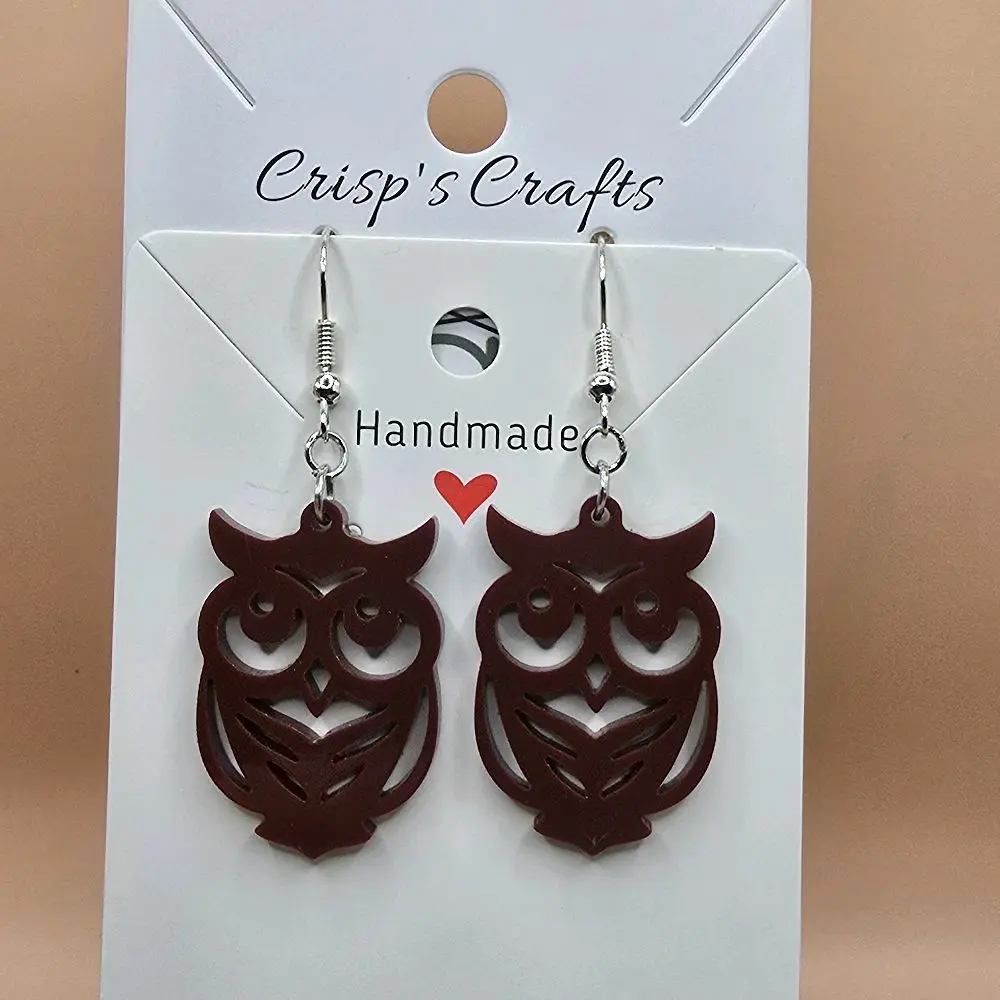 92) Owl Earrings 92) Owl Earrings