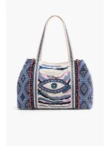 Smokey Eye Evil Eye Tote