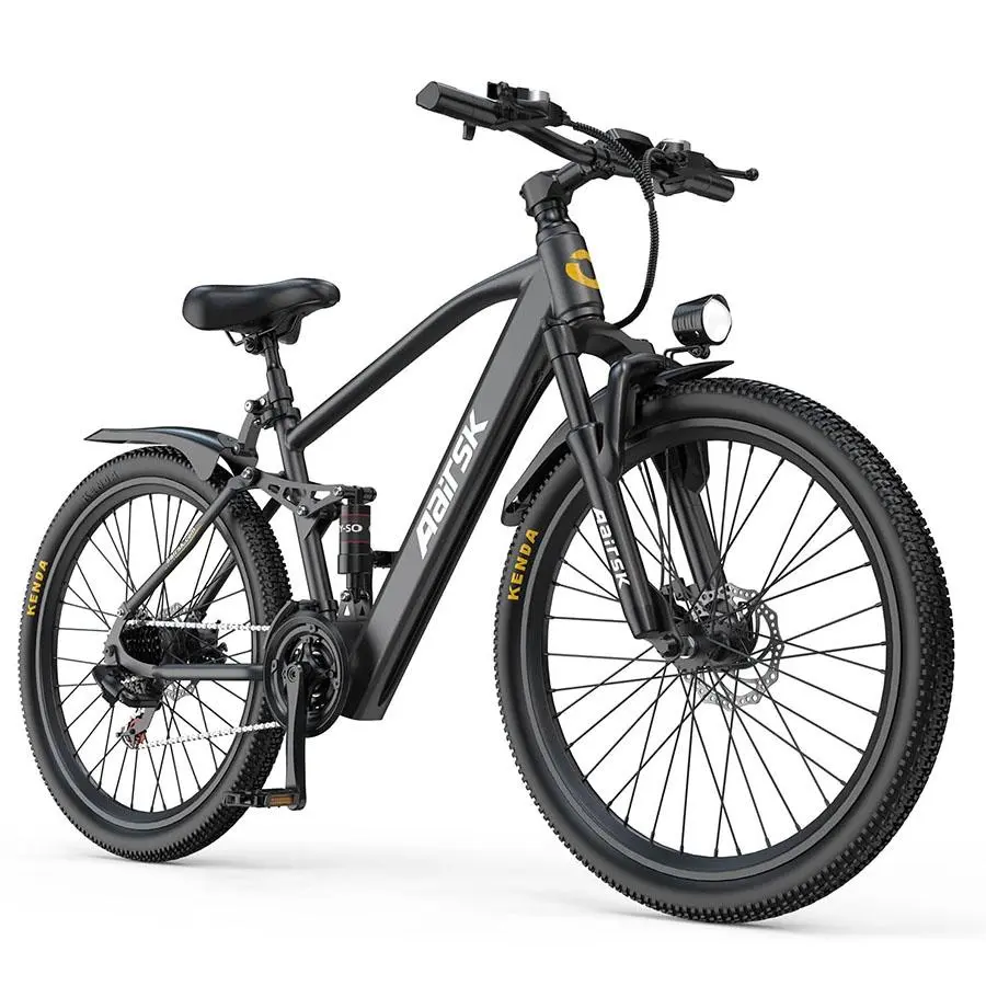 GT900 Adult Electric Mountain Bike for Commuting - 540W Peak Brushless Motor, 25 MPH Max Speed, Shimano 21-Speed, Smart LED Display, Keyless Unlock, Dual Disc Brakes, 24-Inch XL Frame, 135*22*71.5cm, 33kg, All-Season Design, Adults