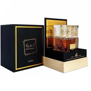 Perfumes Khamrah for Unisex Eau de Parfum Spray, 3.4 Ounce by Lattafa