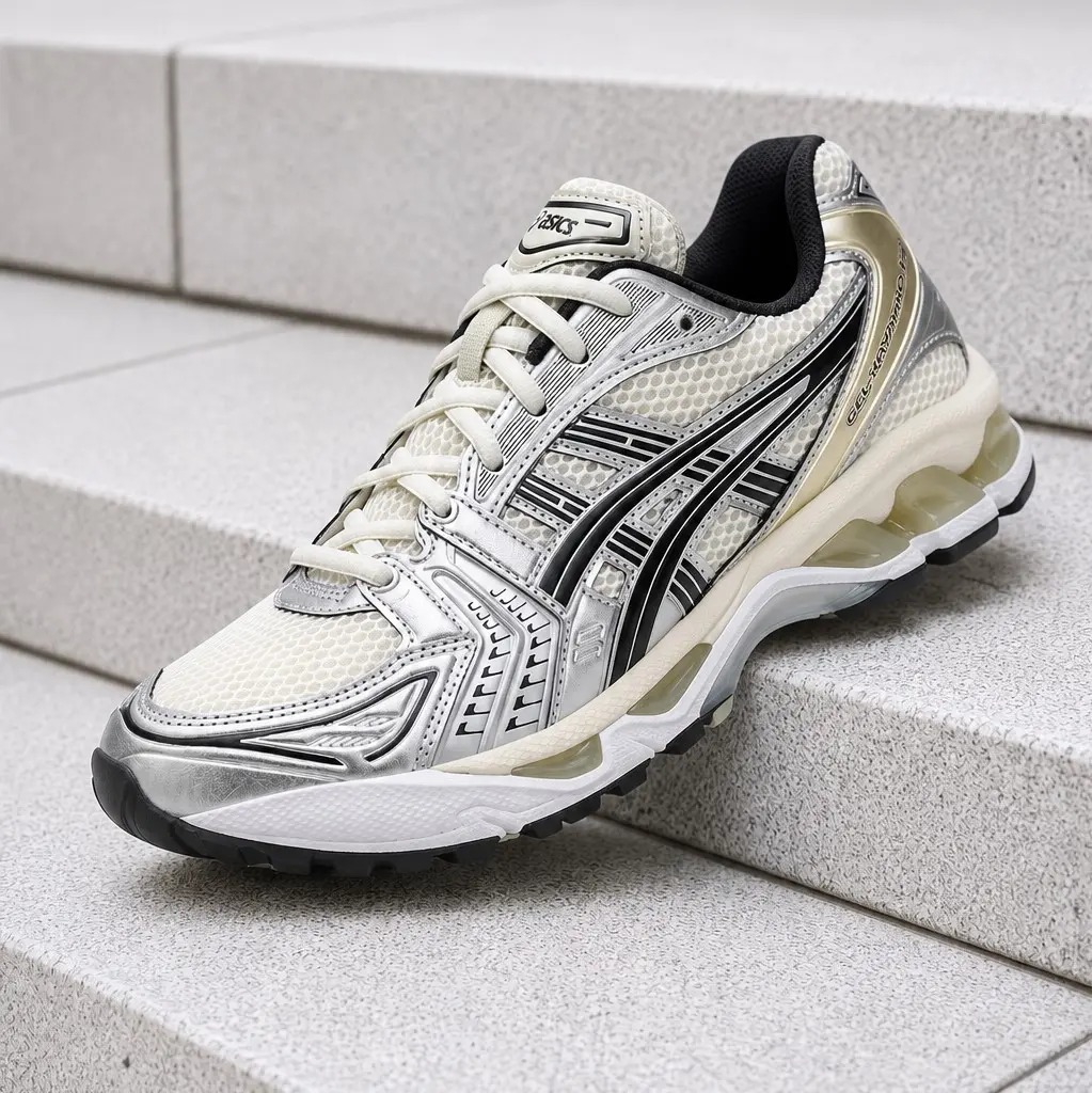 ASICS Gel-Kayano 14 Birch Pure Silver 1203A537-200 Men's Fashion Sneaker New