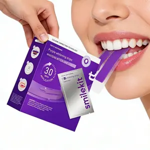14 Pairs Mint Whitening Tooth Strips, Fresh Breath, Teeth Whitening, Perfect for Dates, Portable Individual Pack