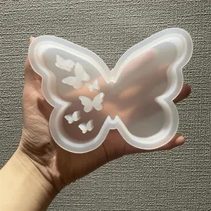 1pc Butterfly Scented Candle Silicone Mold for Craft Making, 3D Decoration DIY Clay Mold - Durable, Flexible Material, Silicone Molds for Crafts