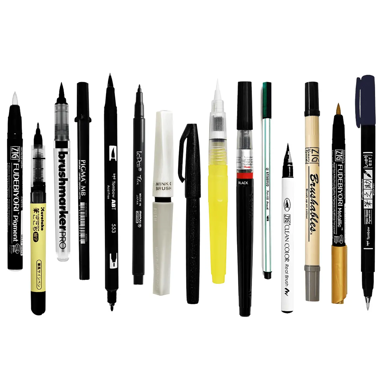 Brush Pen Sampler