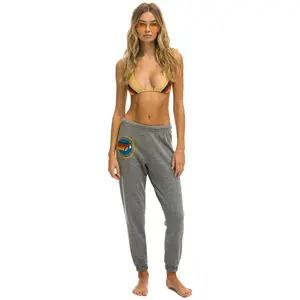AVIATOR NATION NEW YORK CITY SWEATPANTS - HEATHER GREY