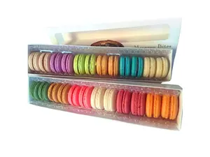 Macaron Bites Cookies Gift Box - 24 Pack
