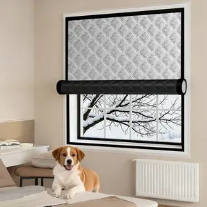 Winter Thick Blackout Curtains – Insulated Room-Darkening, Noise-Reducing & Energy-Saving Panels for Bedroom and Living Room