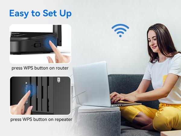 RAGOAT Dual-Band WiFi Repeater with Ethernet Port, Triple Mode Long-Range Home WiFi Extender Signal Booster (12880 Sq Ft Coverage, 105 Devices Supported), 2026 Wireless Internet Extender