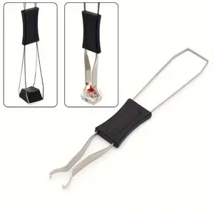 2 In 1 Keycap Puller Switch Puller Mechanical Keyboard Set Multipurpose Keyboard Puller for Mechanical Keyboards Keycap Clamp Dual-Purpose Shaft Stainless Key Stainless Steel Tool for Removing Keypad Caps