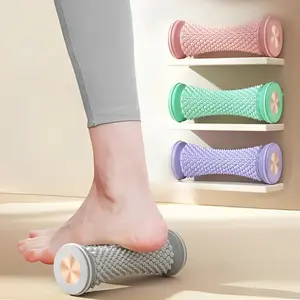 1PC Foot Roller Massager Yoga Plantar Fascia Home Fitness Fingerpressure Board Deep Muscle Relaxation Massage Ergonomic Body Care