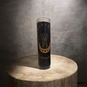 EarthsMoon Blocked Prayer Candle