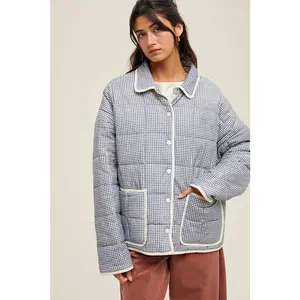 Gingham Quilt Jacket