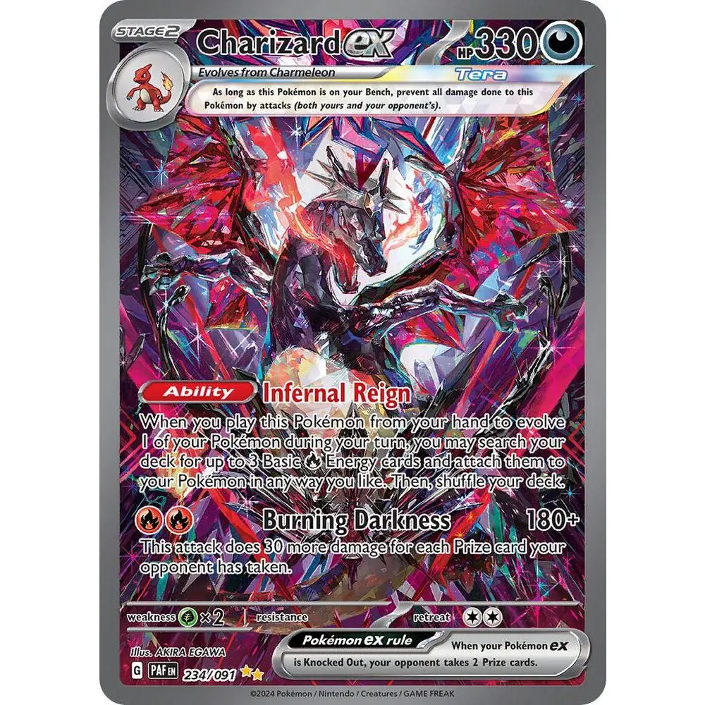 Charizard ex - 234/091 - SV: Paldean Fates (PAF)