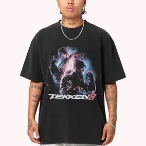 Tekken 8 Cinematic Combat Graphic T Shirt With Gamer Fashion Vibes HY3007