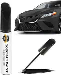 UBOG Car Paint Scratch Repair Pen - Fast-Drying Touch-Up Paint Pen, Car Accessories, Auto Parts Accessories for Sealing Scratches, Automotive Body Repair Tool (Black)