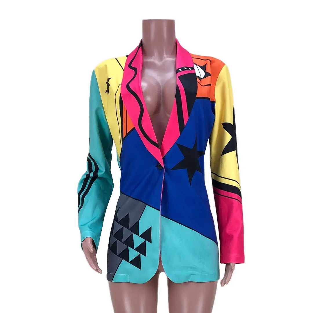 Multicolor Star Blazer Multicolor Star Blazer