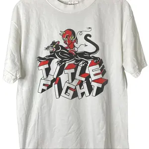 Vintage Y2k title fight tshirt, Classic Menswear Top