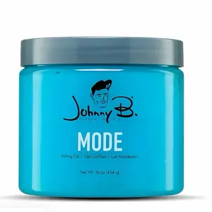 Johnny B Mode F Professional 16oz BLUE - Haircare Styling Gel for Effective Hair Care (BLUE)