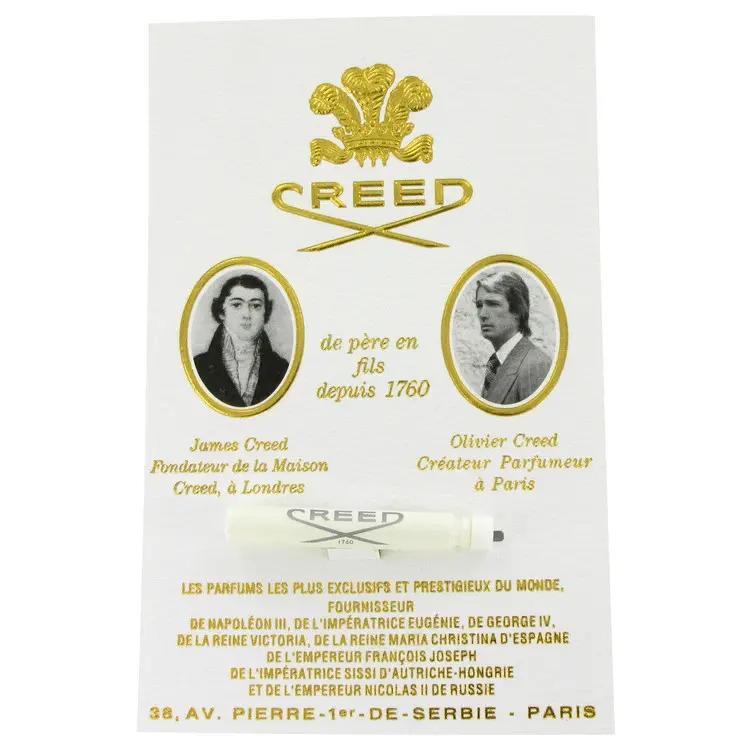 Creed Love in White Romantic Fine Fragrance for Women, Oriental Floral Daily Wear Scent with Mysore Sandalwood, Rice, Jasmine, Rose, Vanilla, Cedar, Citrus, Ambergris Base, 1ml Mini Pack Vial