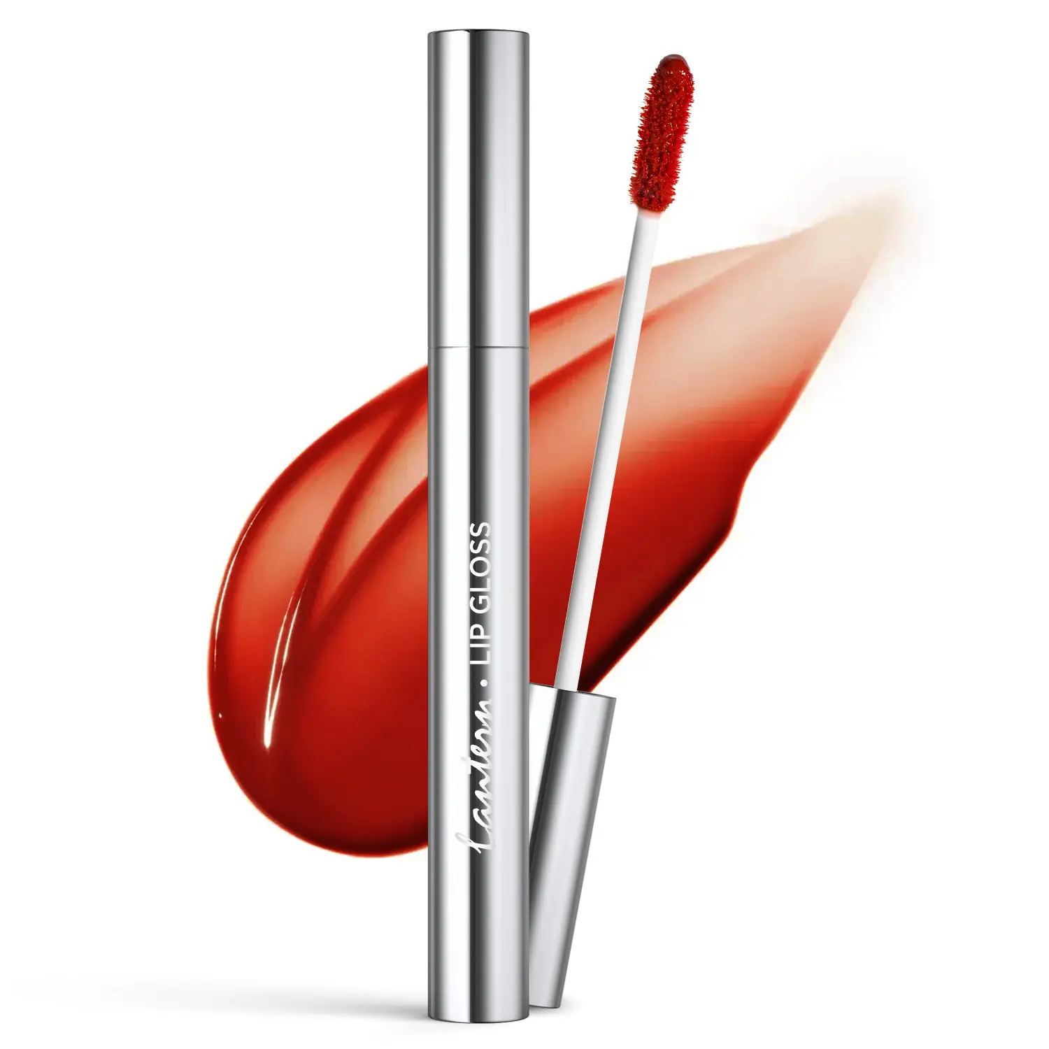Fantom Mirror Lip Gloss for Everyday Makeup & Party Glam - Hydrating, Non-Sticky, Long-Lasting Lip Glaze  02# Berry - Bold Berry Red Chic & Attractive Glossy Lipstick