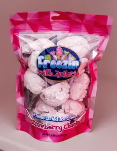 Freeze Dried Ice Cream - Strawberry Chunks