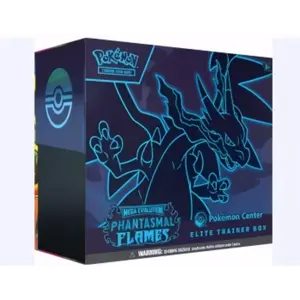Pokémon Center Exclusive ETB: Mega Evolution Phantasmal Flames Elite Trainer Box Exclusive Edition