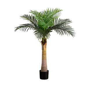 Nearly Natural 4' Artificial Coconut Palm Tree