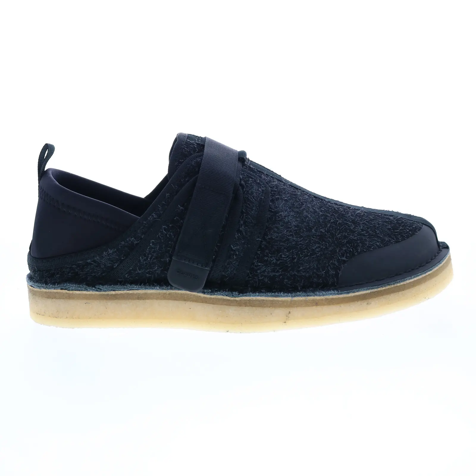 Clarks Trek Taiyo 26165983 Mens Black Canvas Loafers & Slip On Casual Shoes