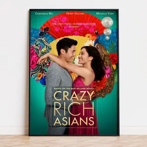 Crazy Rich Asians - Movie Poster |  | High Quality Ready To Print