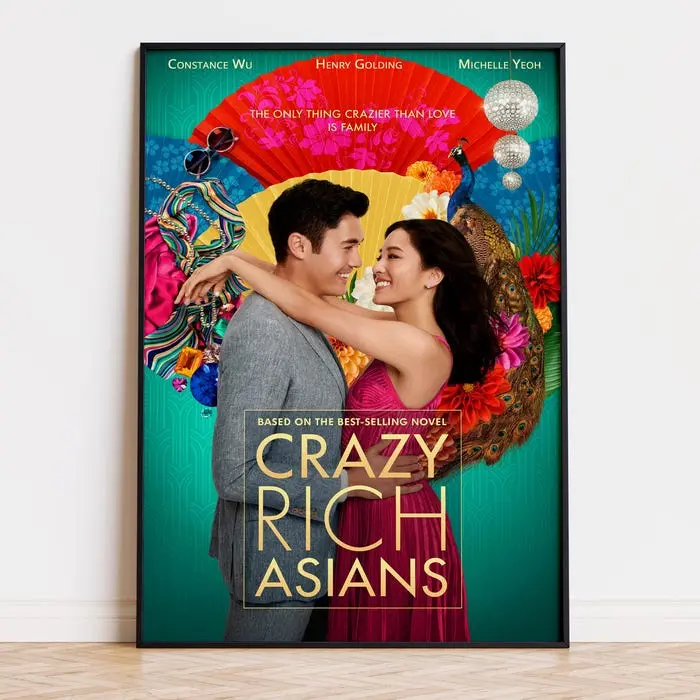 Crazy Rich Asians - Movie Poster |  | High Quality Ready To Print