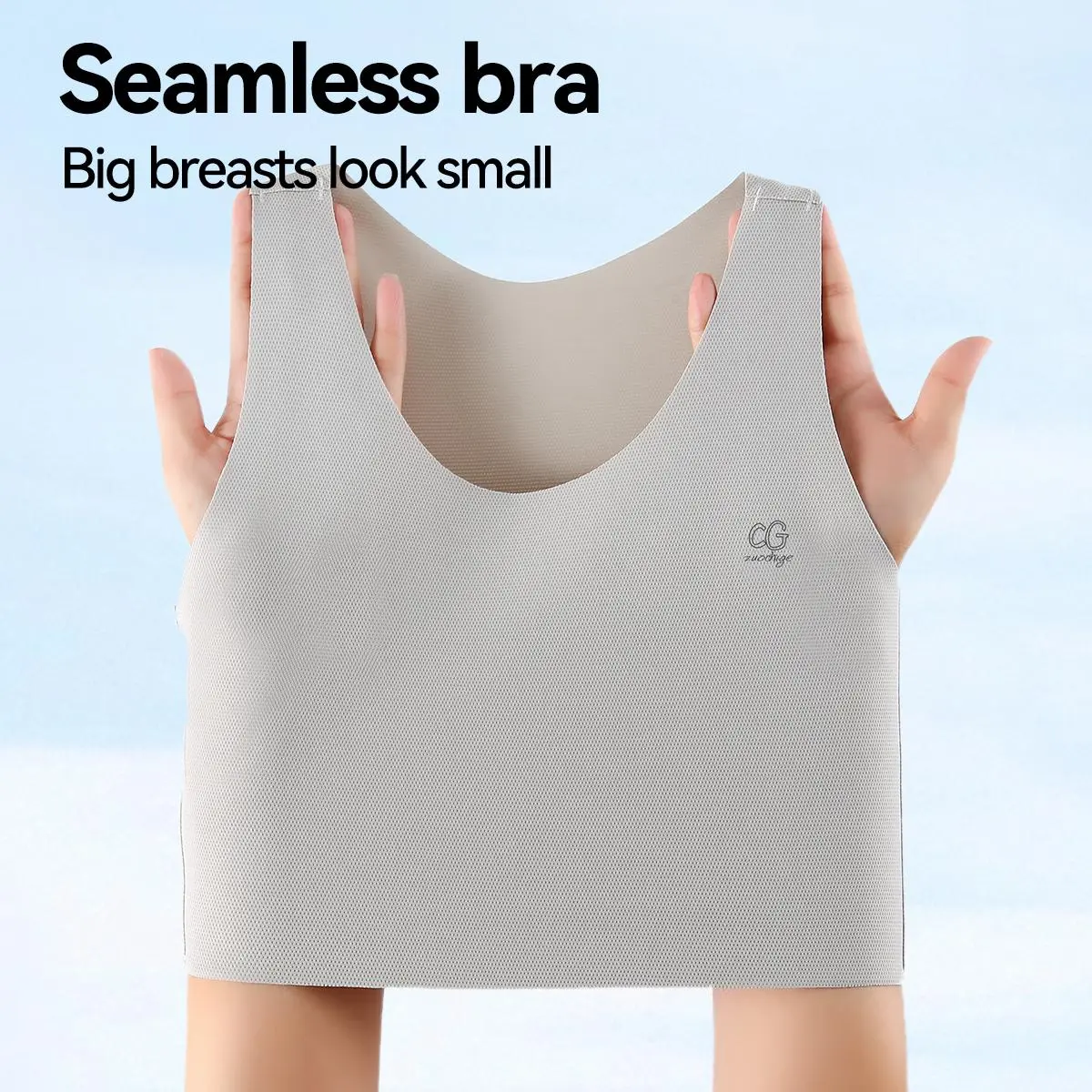 No Trace Sport Pullover Traceless Pullover Chest Binder No Metal No Hook Seamless Chest Binder Tomboy Breathable Sports Bra Corsets SpringStatements Lightweight Compression Activewear Fitness Clothes