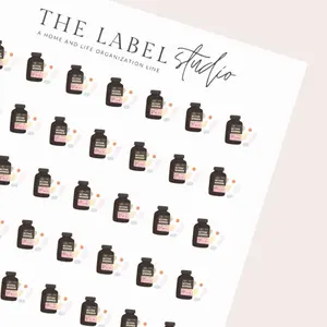 Vitamins | Aesthetic Planner Sticker Sheet