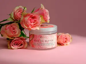 Bodystry Rose Oil Butter - Reverse Loose Skin, Lines & Wrinkles, Stretch Marks, Dark Spots