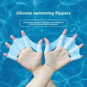 Silicone for boys and girls swimming Adult freestyle paddling palm Children's hand poof trainer Swimming equipment