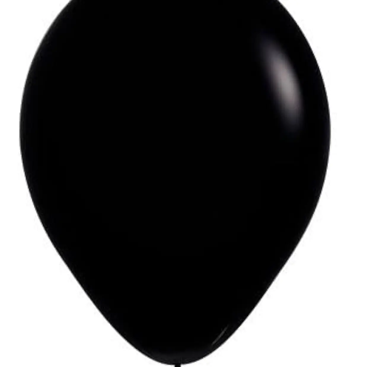 11" Fashion Black Sempertex Balloons (50 Count) (Fashion Black)